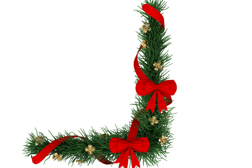 Christmas Wreath collection 3D model_6