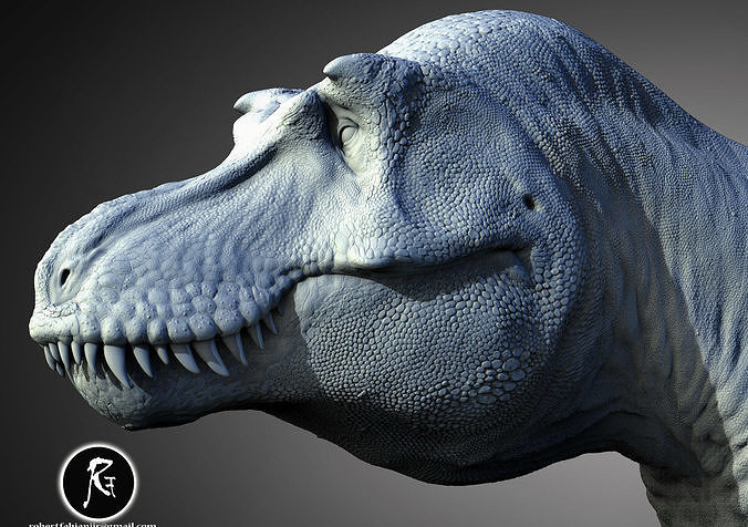 Tyrannosaurus rex Black Beauty 3D print model