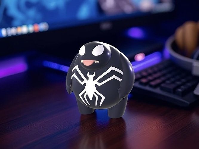 Fatty Venom printable 3D print model