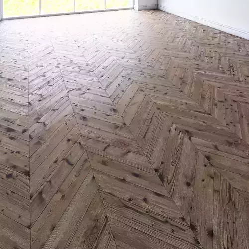 Parquet chevron classic with knots