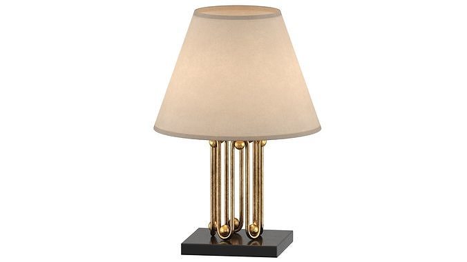 Ondulation Lamp 3D model