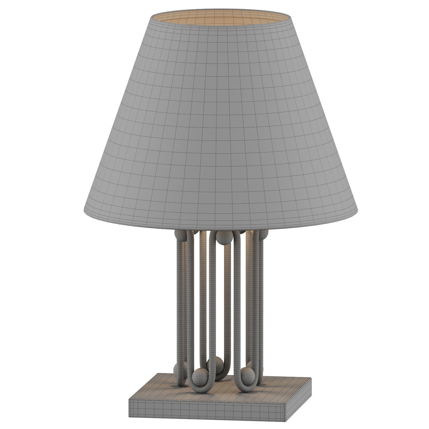 Ondulation Lamp 3D model_15