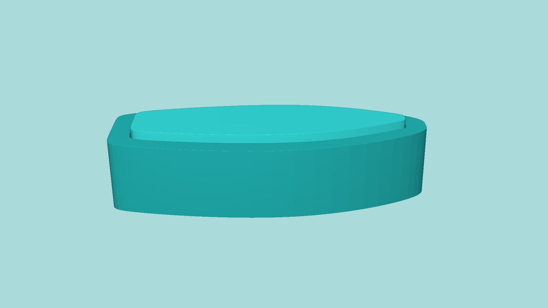 Sunflower Petal 04 - Silicone Mold Maker - Template 3D print model_6