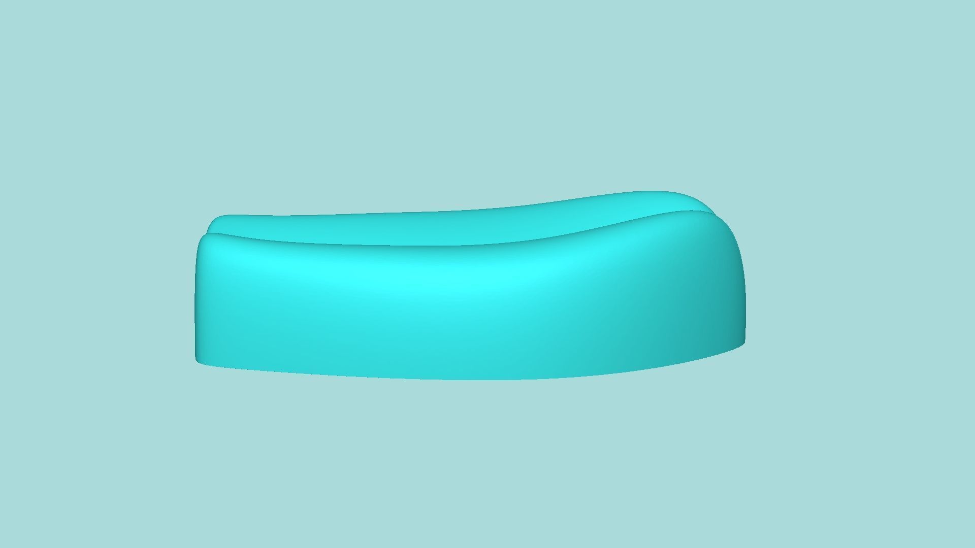 Sunflower Petal 03 - Silicone Mold Maker - Template 3D print model_3