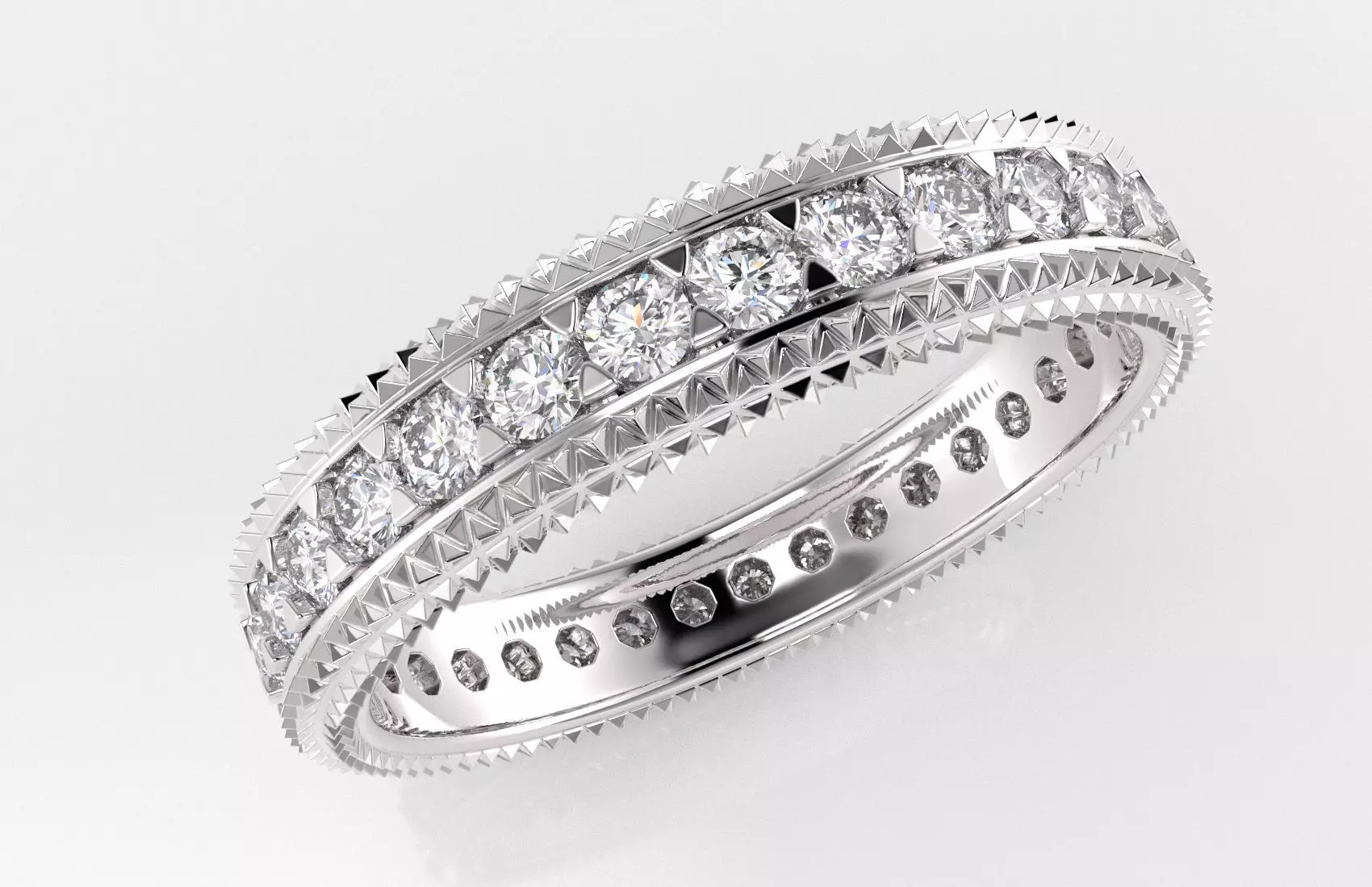 Jewelry Ring Gothic V1 2025 3D print model