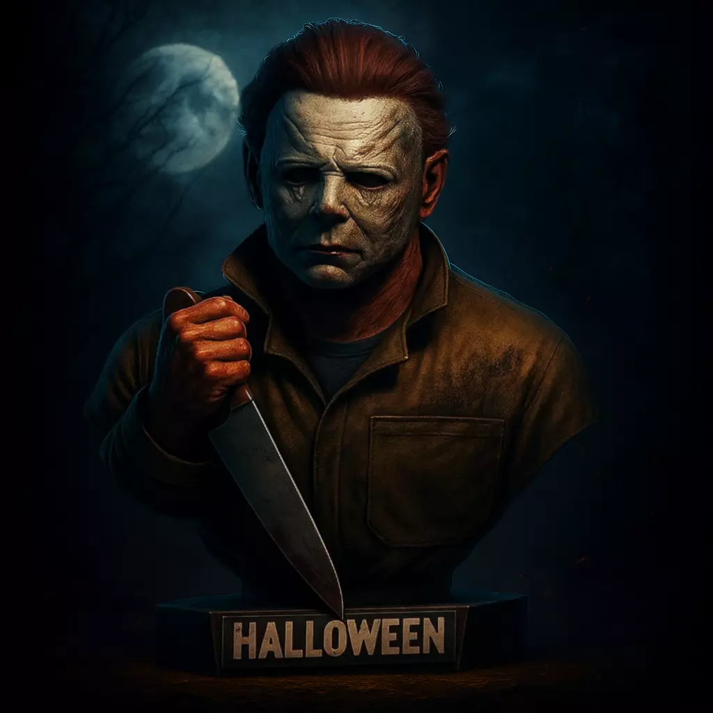 BUST MICHAEL MYERS - HALLOWEEN KILLS 3D print model