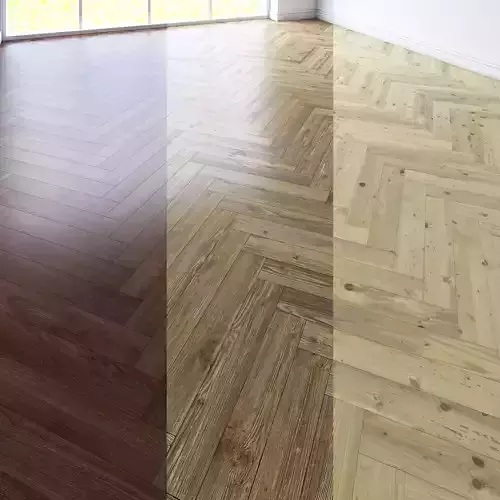 Herringbone parquet 3 types