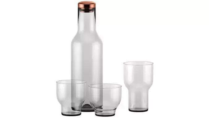 Bottle Carafe 3D model