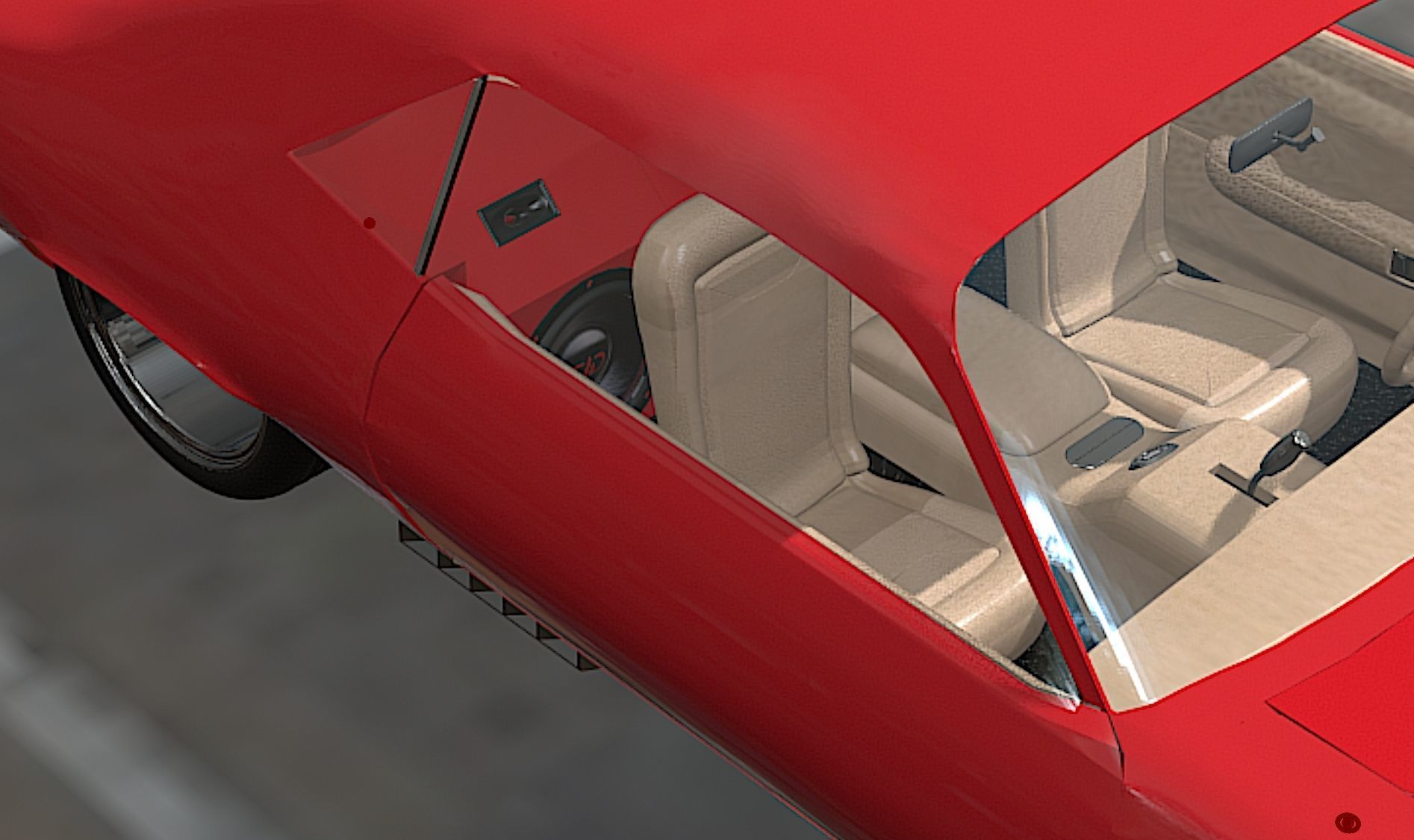 1971 Plymouth HEMI Cuda - High Poly 3D Model 3D model_8