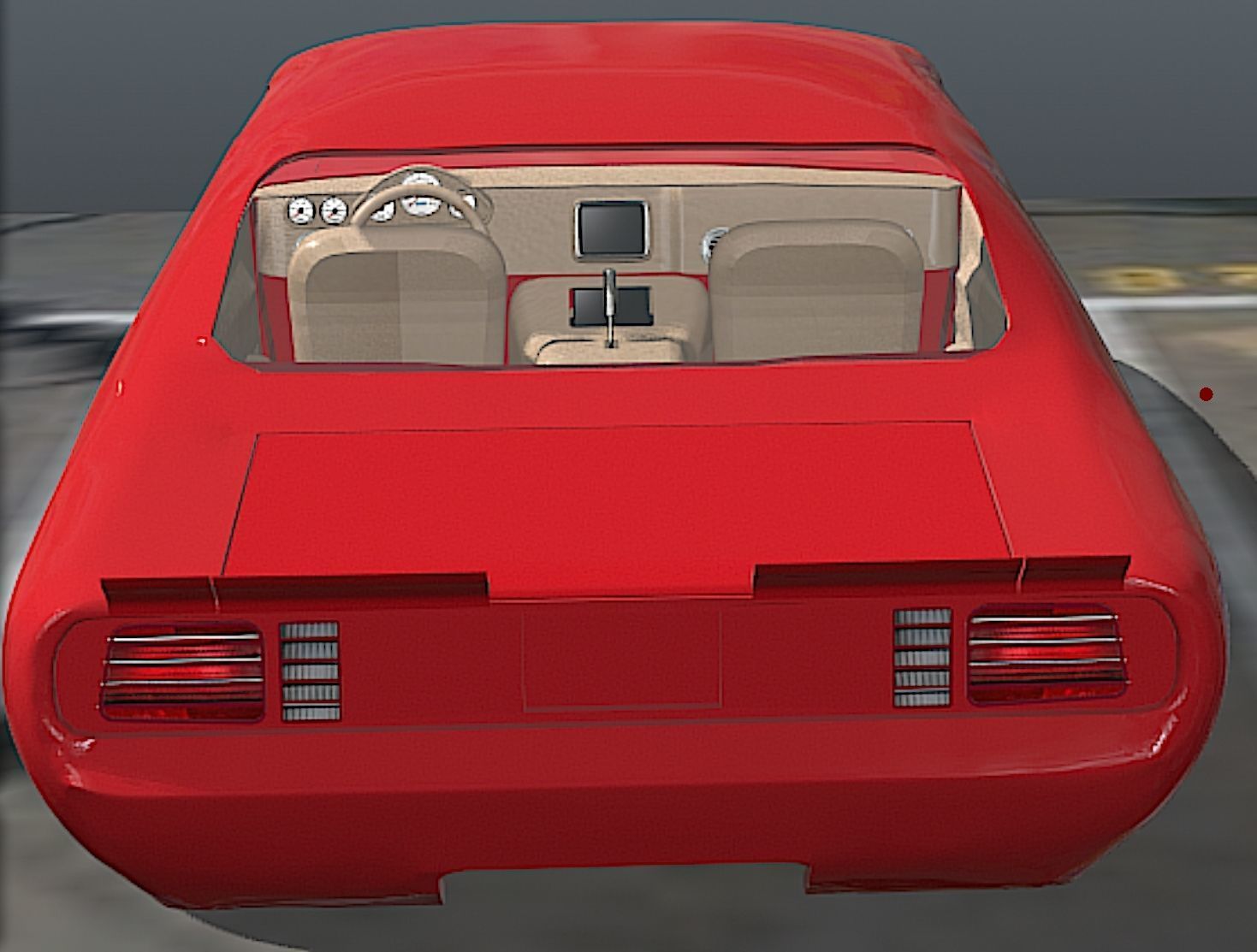 1971 Plymouth HEMI Cuda - High Poly 3D Model 3D model_9