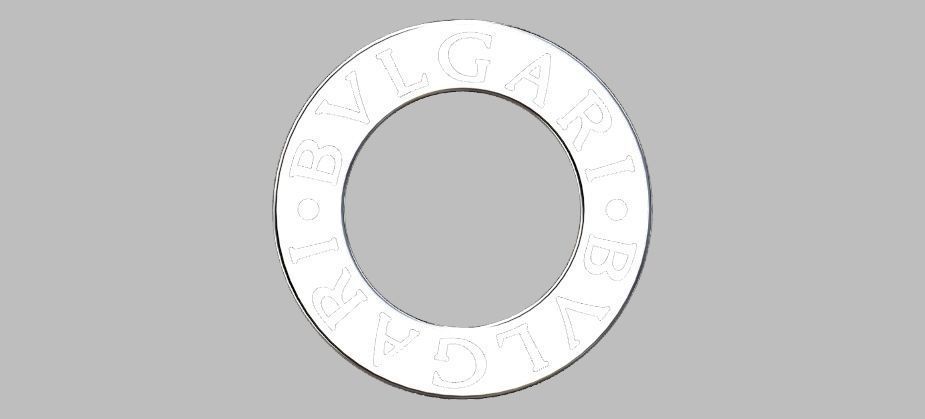 Diamond Ring 3D print model_4