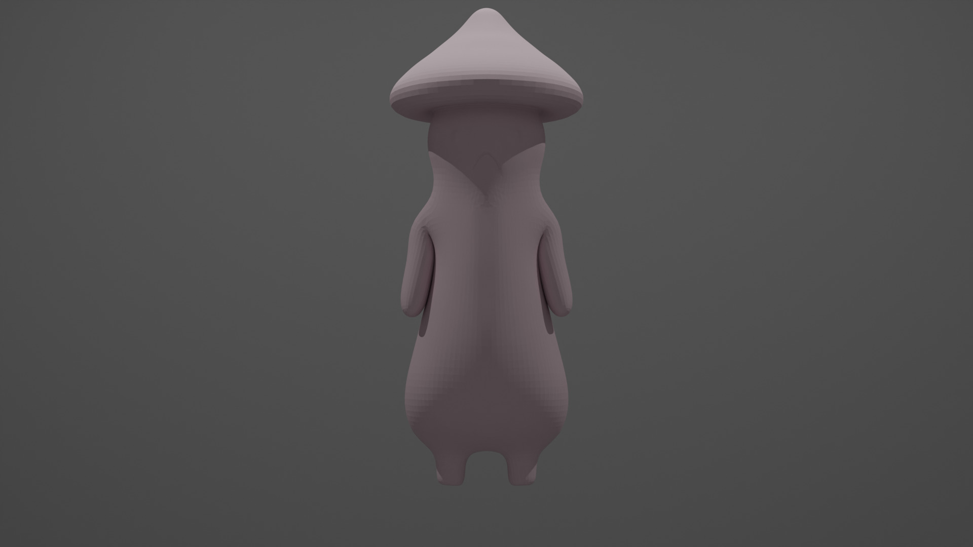Mushroom Guy 3D print model_4