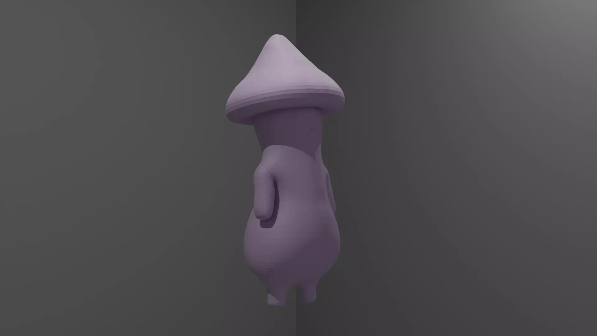 Mushroom Guy - 2 3D print model