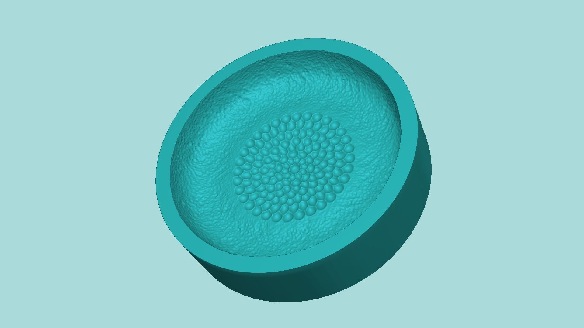 07 Sunflower Center Mold Collection - Silicone Maker - Template _59