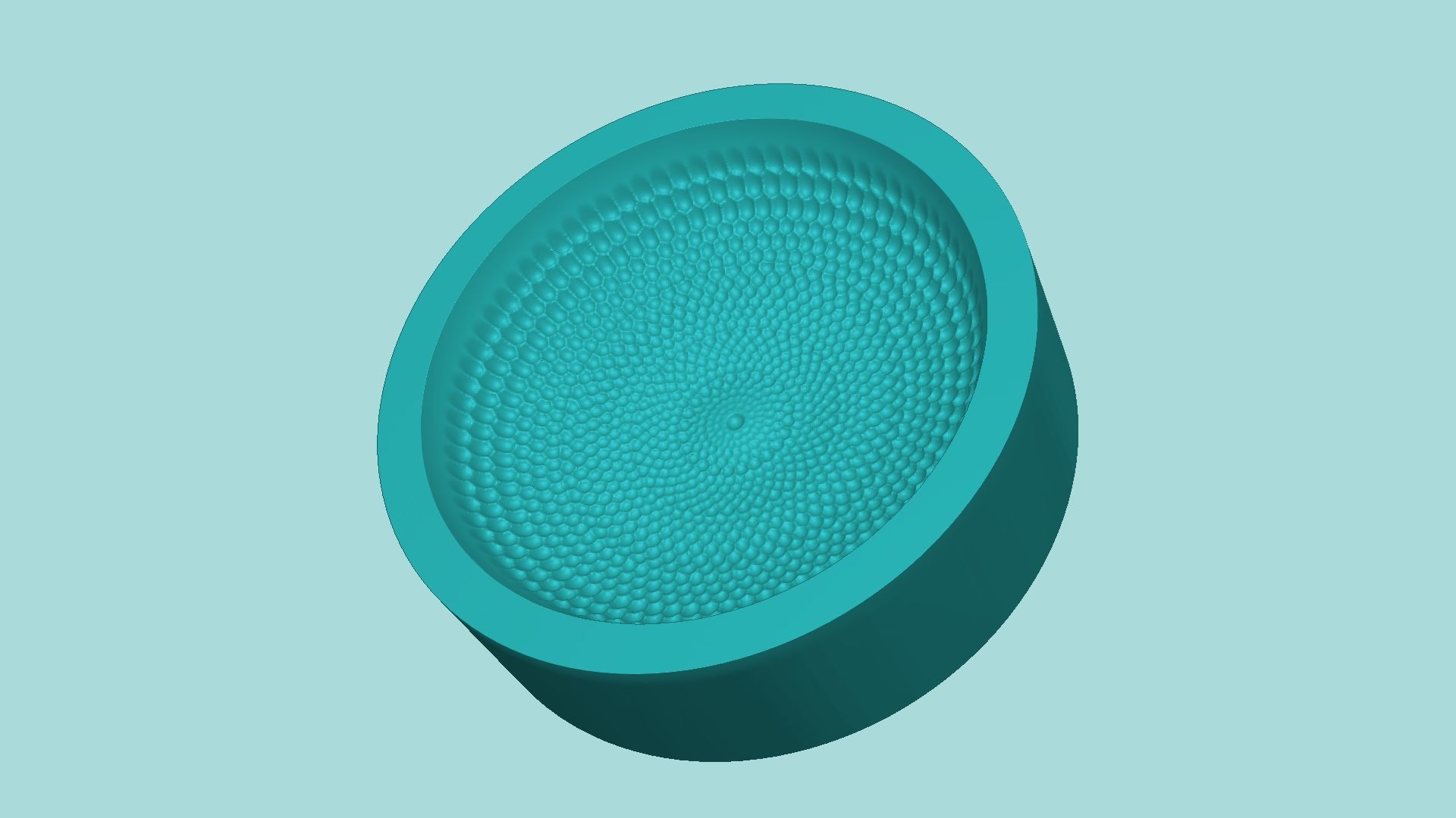 07 Sunflower Center Mold Collection - Silicone Maker - Template _43