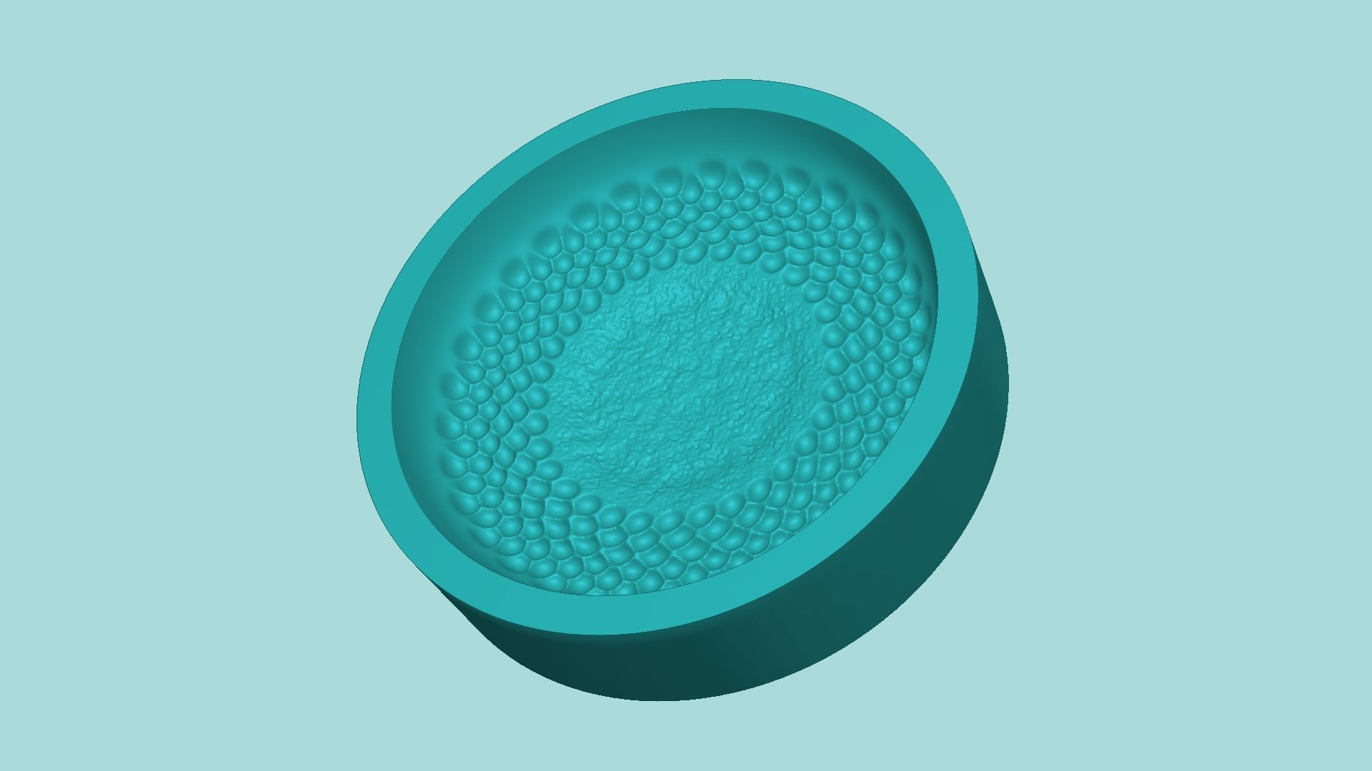 07 Sunflower Center Mold Collection - Silicone Maker - Template _19