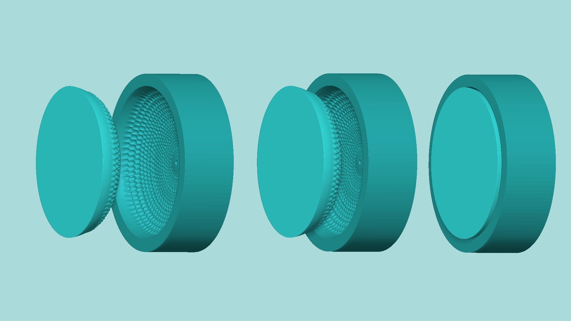 07 Sunflower Center Mold Collection - Silicone Maker - Template _46