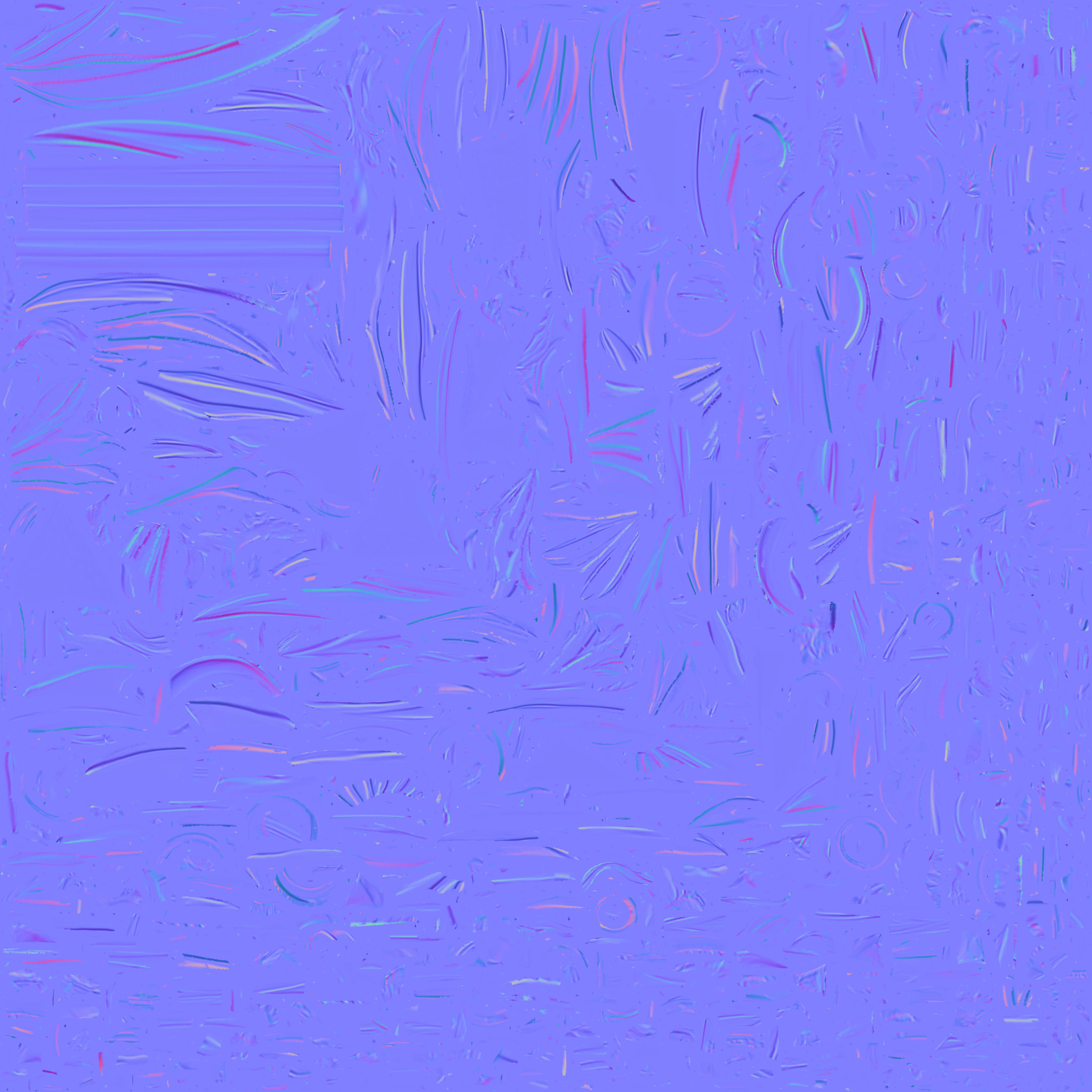 Magical staff pack Low-poly 3D model_38