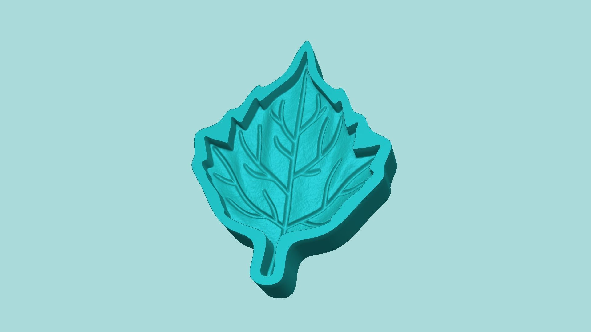 03 Sunflower Leaf Mold Collection - Silicone Maker - Template _15