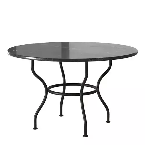 A table outdoor round