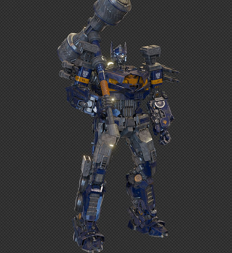 Transformers Ultra Magnus Style Cybertron Mode 3D model 3D model