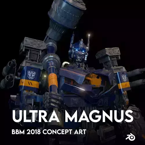 Transformers Ultra Magnus Style Cybertron Mode 3D model