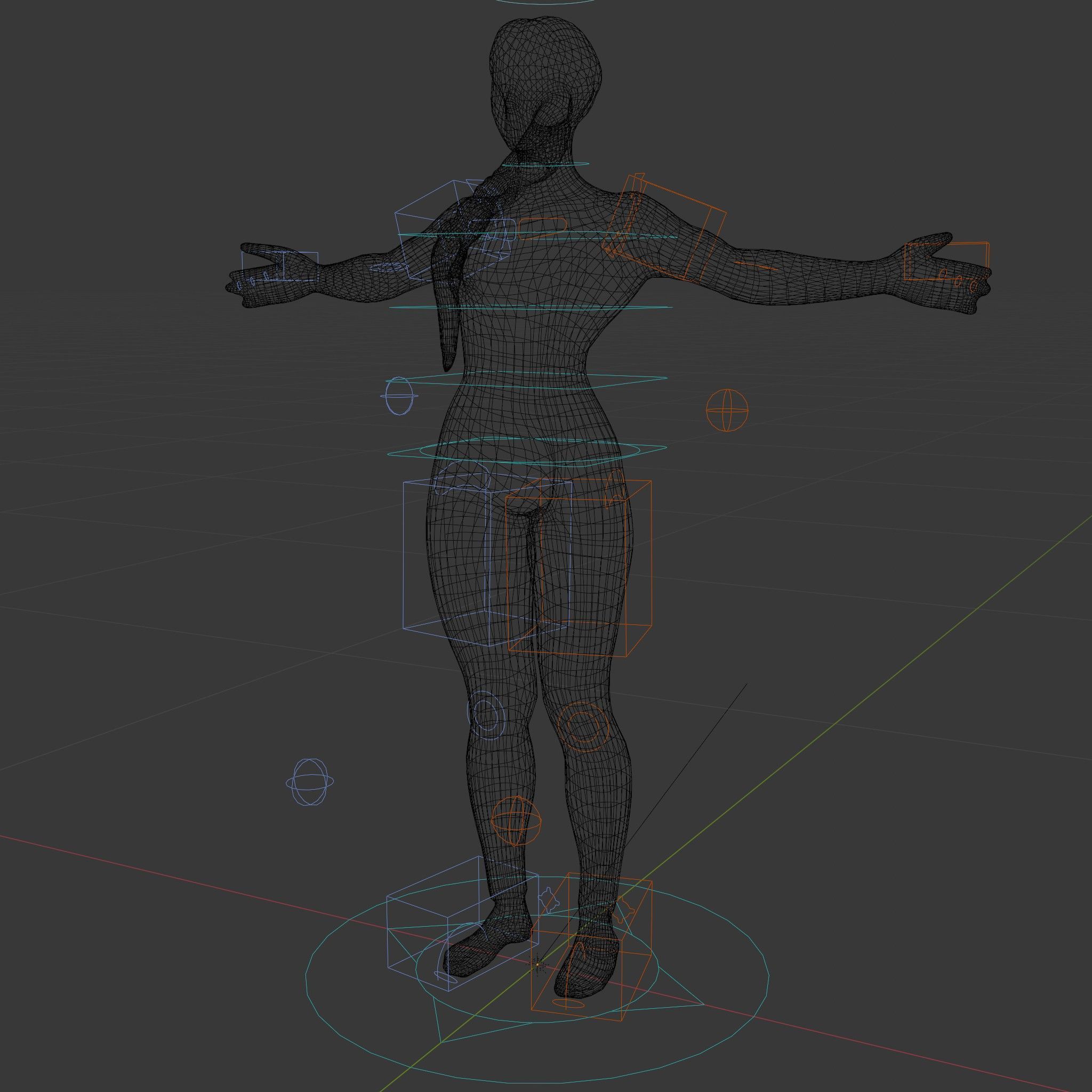 Dynamic Female Rigged and Animated Character Model with PBR T... Low-poly 3D model_6