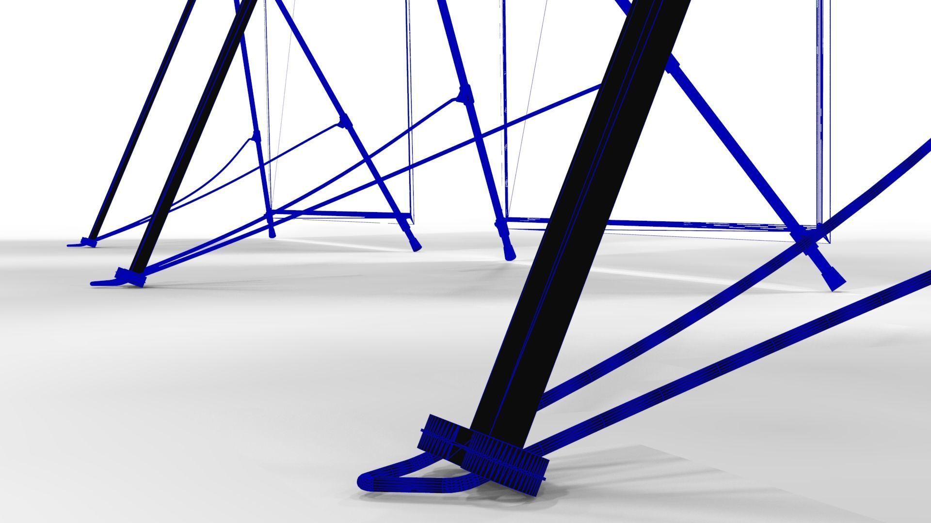 X-Banner Display Set - 3 Sizes 3D model_14