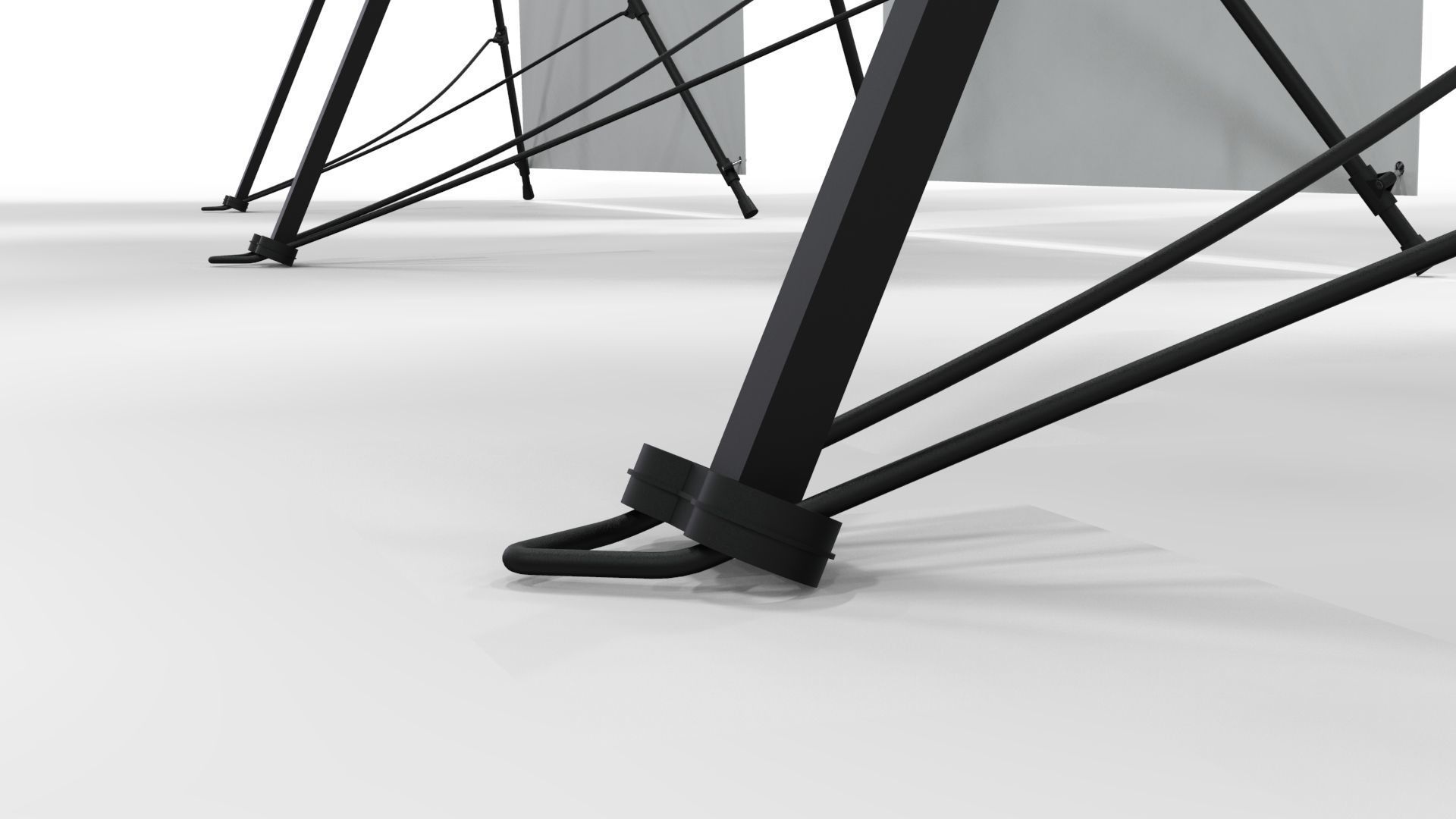 X-Banner Display Set - 3 Sizes 3D model_7