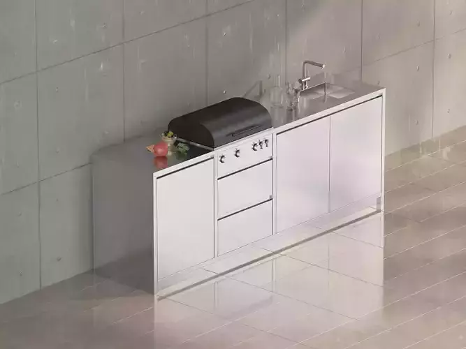 Modern Outdoor Kitchen 03