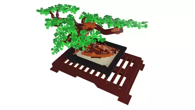 Wikibricks3D - 10281 Bonsai Tree 