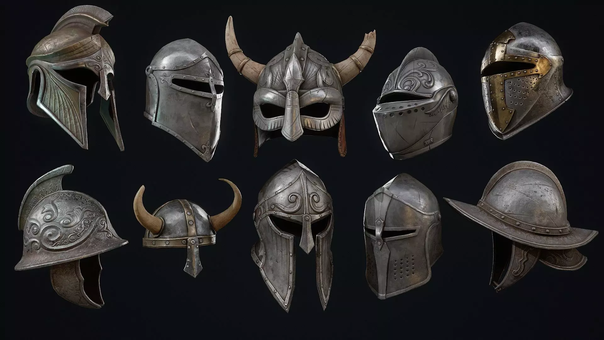 Iron Helmets Collections _0