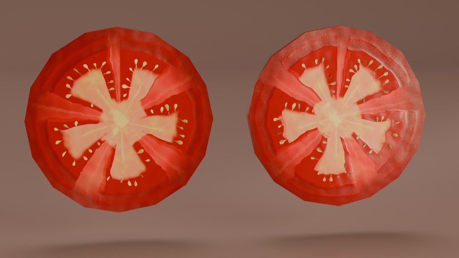 Hamburger 3D Model Game Ready with LODs PBR Textures Low-poly 3D model_9