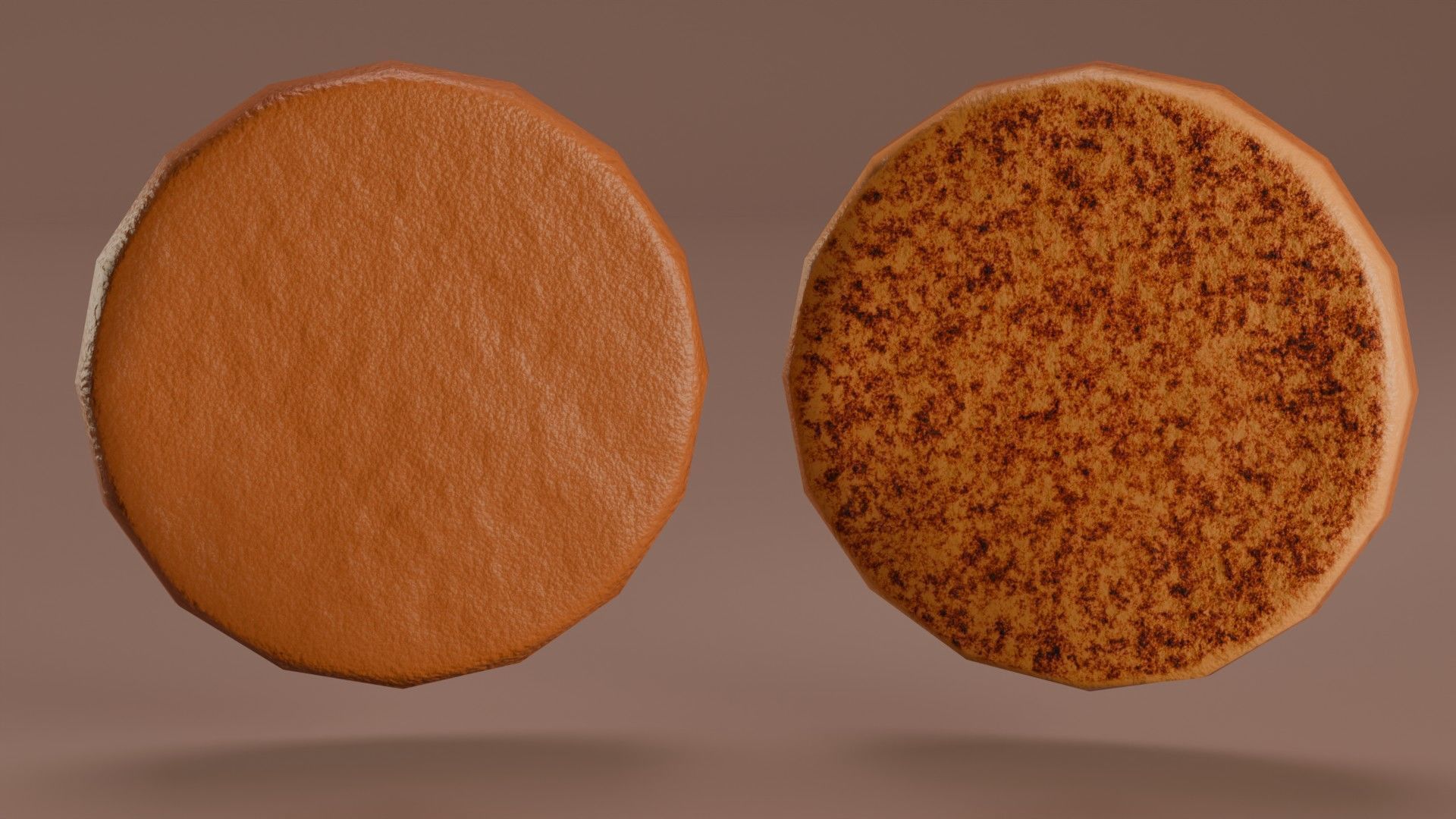 Hamburger 3D Model Game Ready with LODs PBR Textures Low-poly 3D model_11