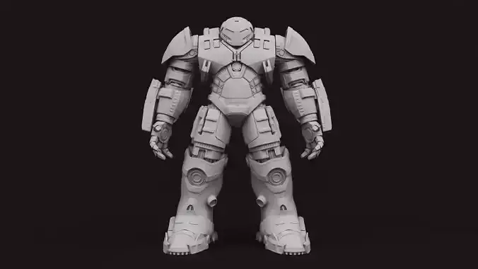 ironman hulkbuster 3D model