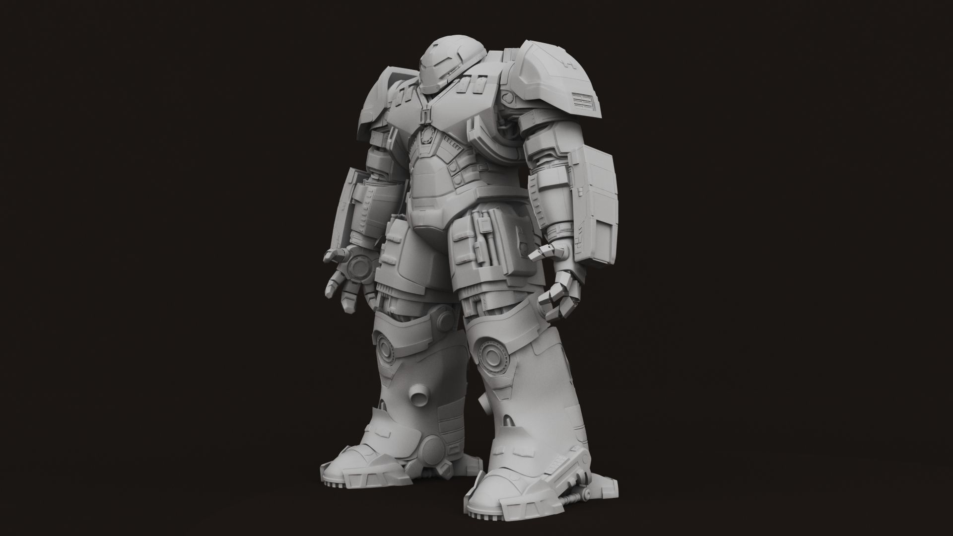 ironman hulkbuster 3D model_2