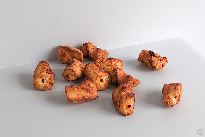 Grilled Chicken 3D model