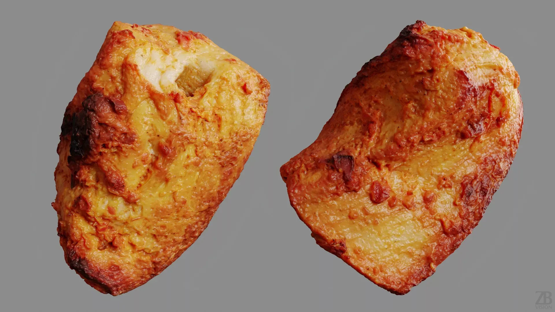 Grilled Chicken 3D model_8