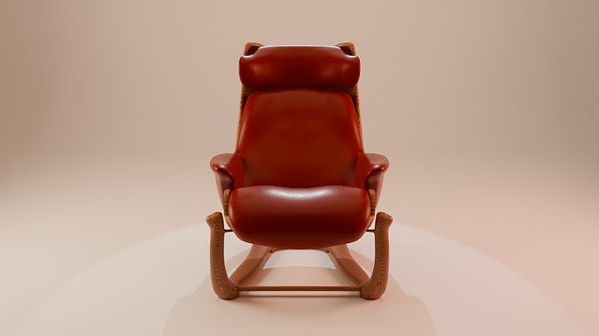 Woodys High Quality Chairs Colletion PBR 011 3D model