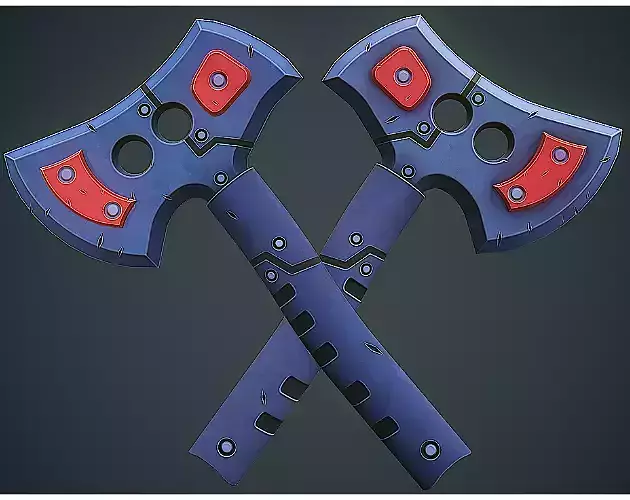 Stylized Sci Fi Axe