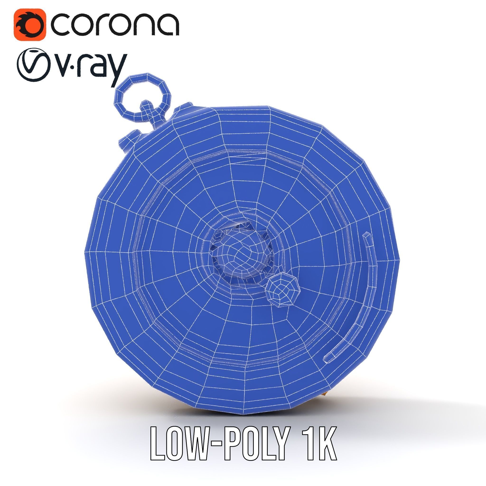 Antique Astrolabe Model Pack Low-poly 3D model_28