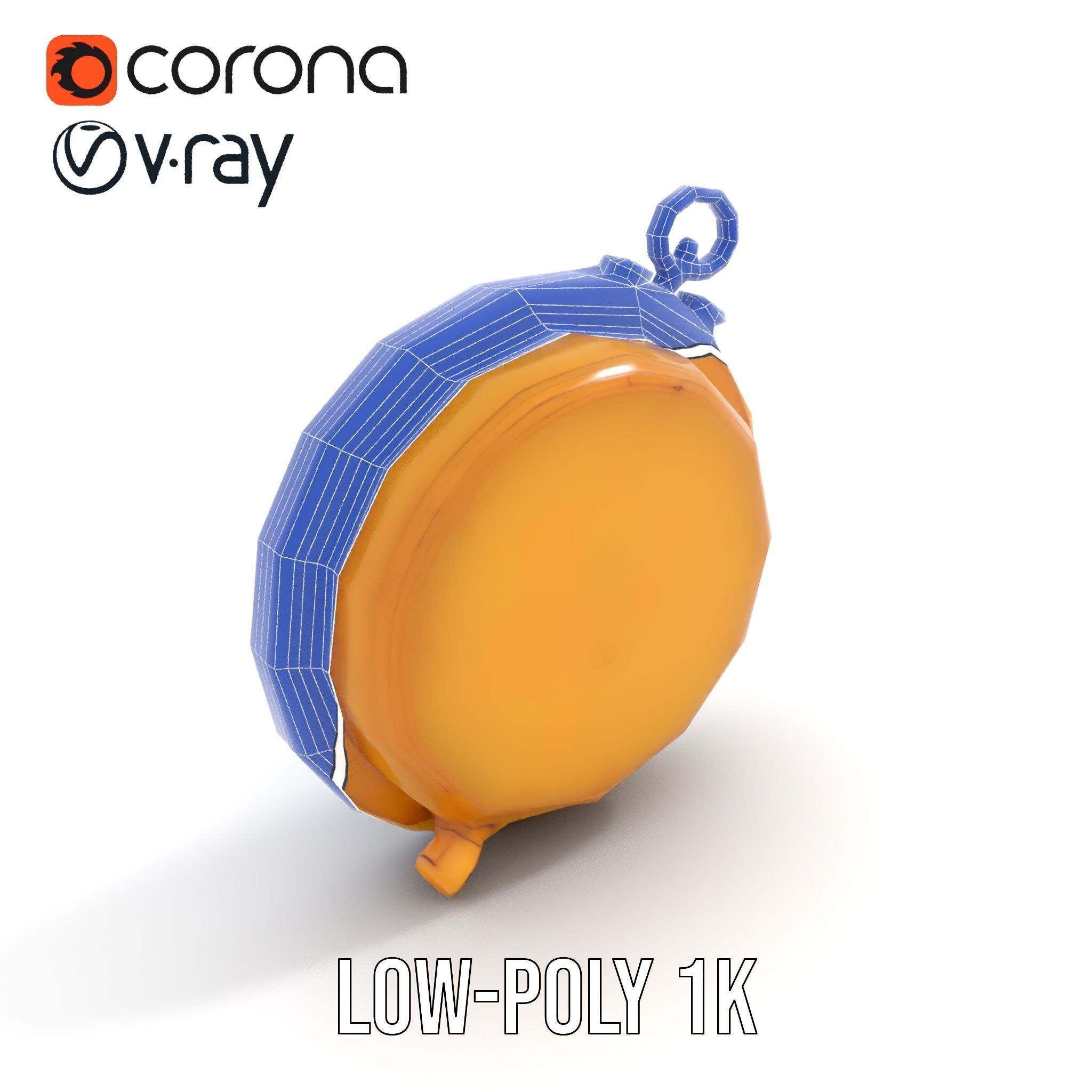 Antique Astrolabe Model Pack Low-poly 3D model_22