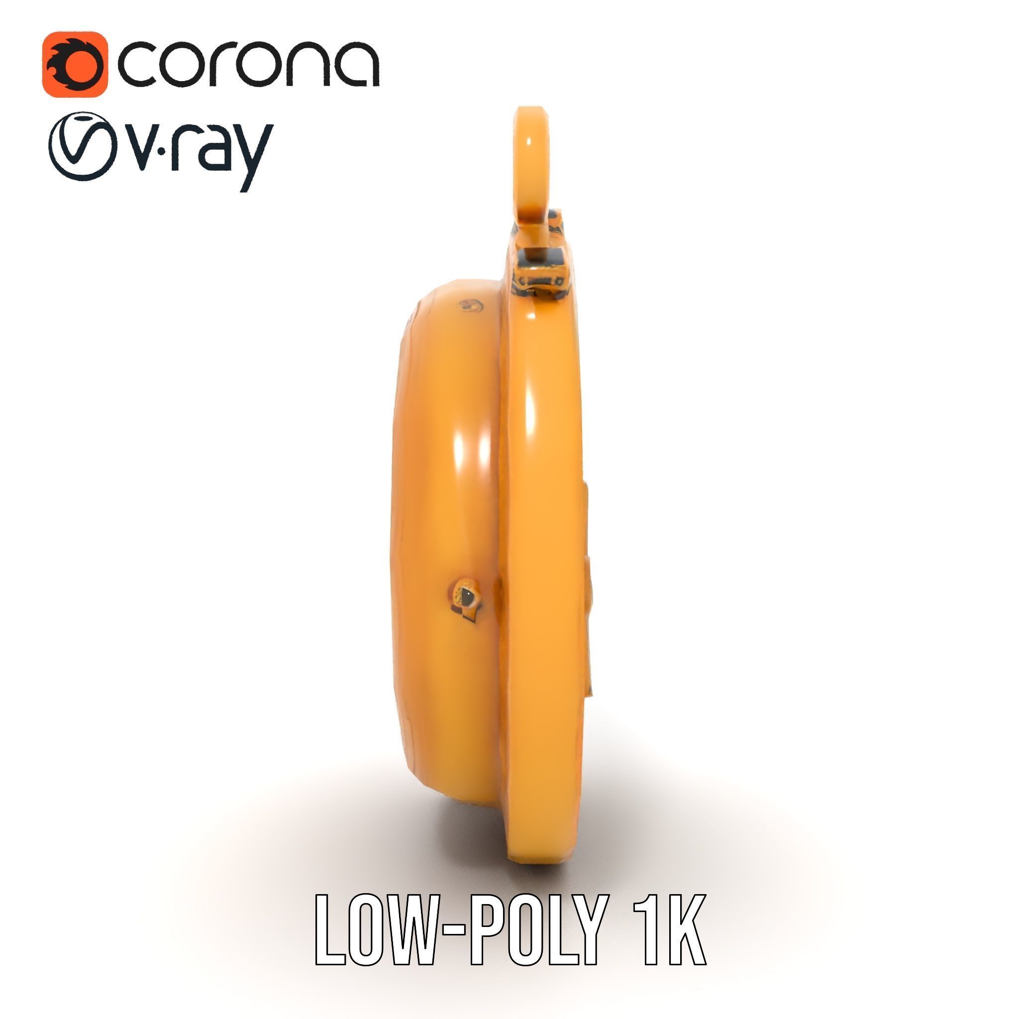 Antique Astrolabe Model Pack Low-poly 3D model_7