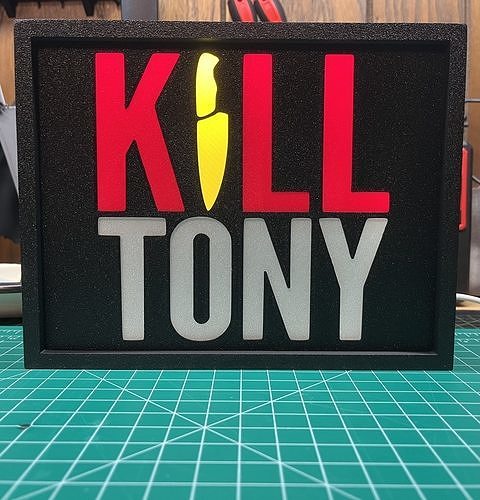 KillTony - Number one comedy podcast Free 3D print model