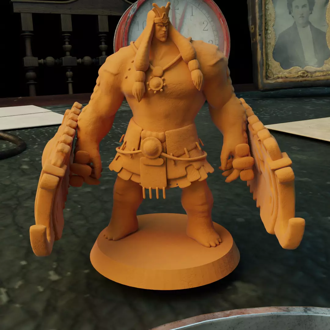 Cabrakan Miniature DnD and Tabletop RPGs 3D print model