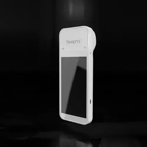 POS Payment Terminal High-Poly 3D model