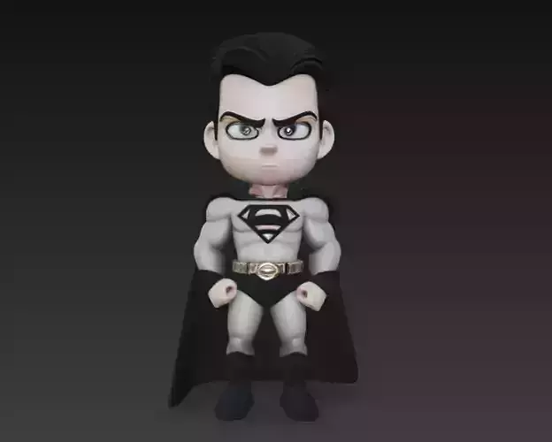 Superman Delta chibi