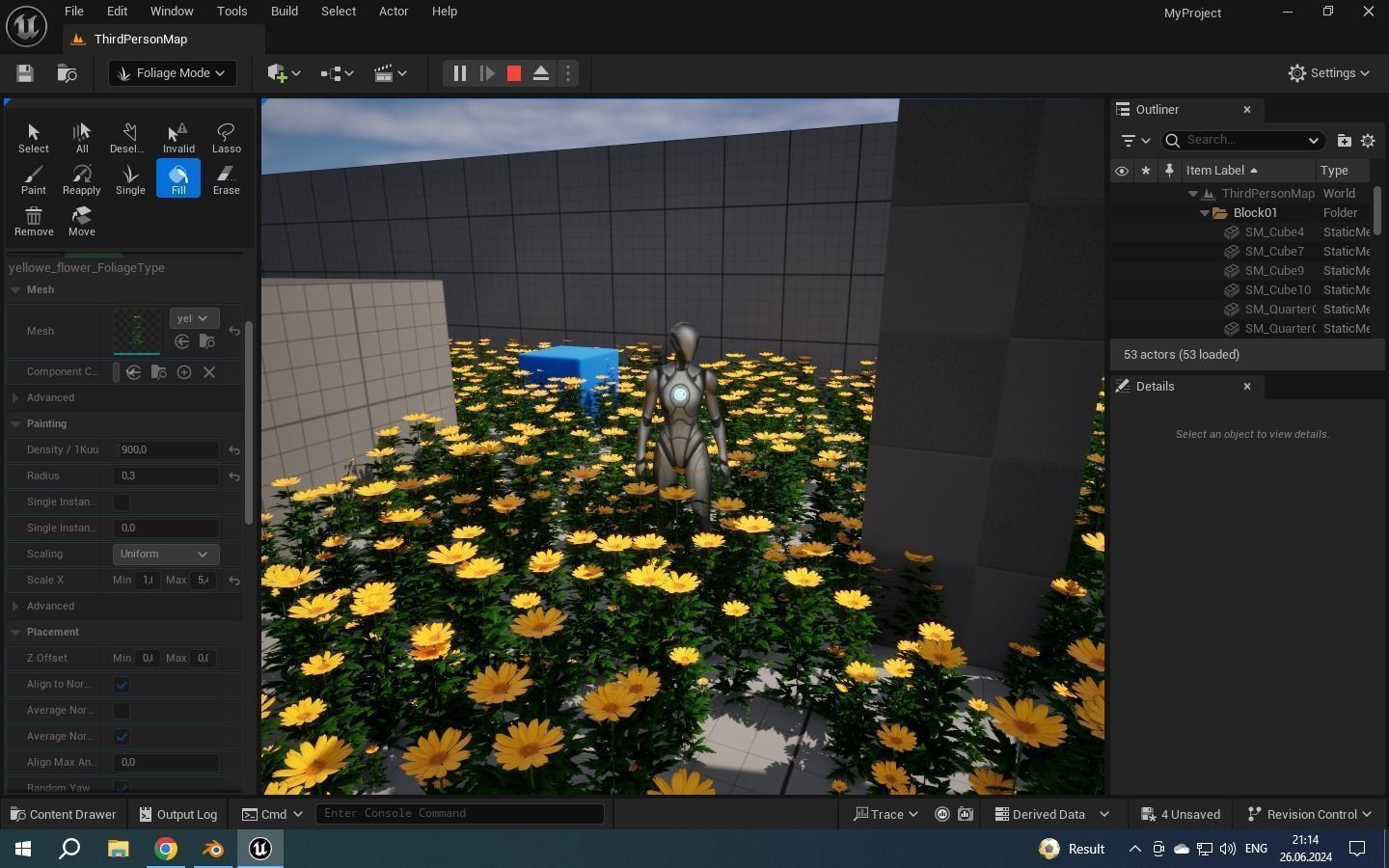 Flowers and Grass 3D Model Collection_6