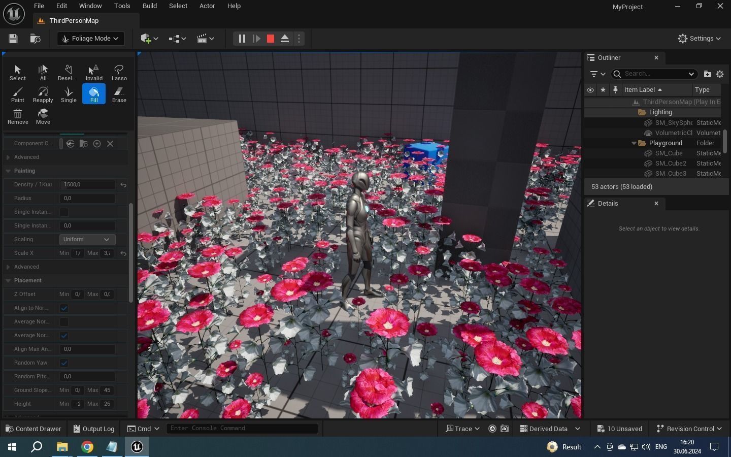 Flowers and Grass 3D Model Collection_5