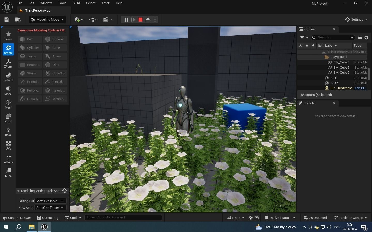 Flowers and Grass 3D Model Collection_4